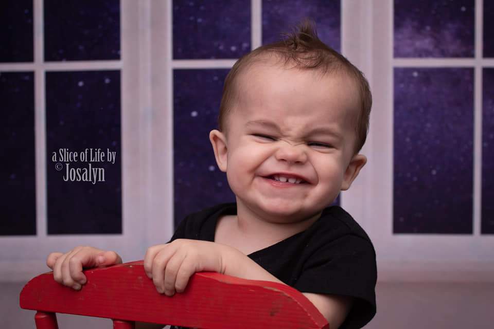 Kate Sternenhimmel außerhalb Fenster Kinder Hintergrund für Fotografie von JFCC gestaltet - Kate Backdrop.de