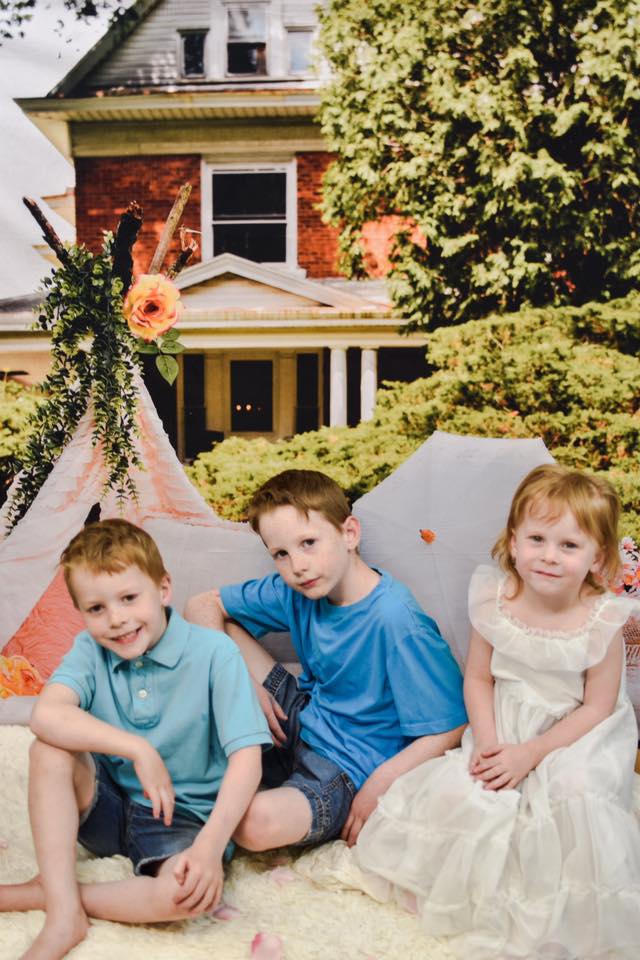 Kate Tagträumer-Picknick-Hintergrund für Fotografie Entworfen von Keerstan Jessop - Kate Backdrop.de