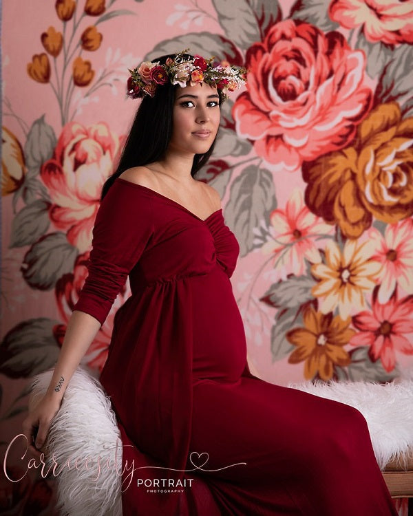 Kate Valentinstag rosa Blumen Fotografie Hintergrund - Kate Backdrop.de