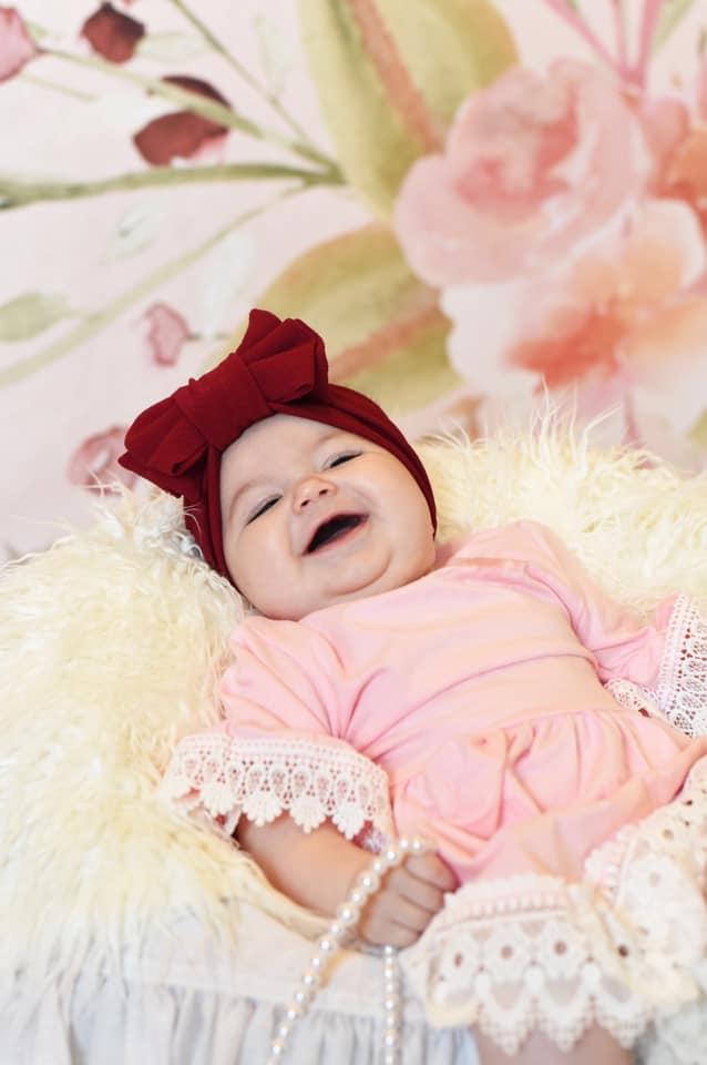 Kate Redberry Flower Backdrop für Fotografie entworfen von Leann West - Kate Backdrop.de