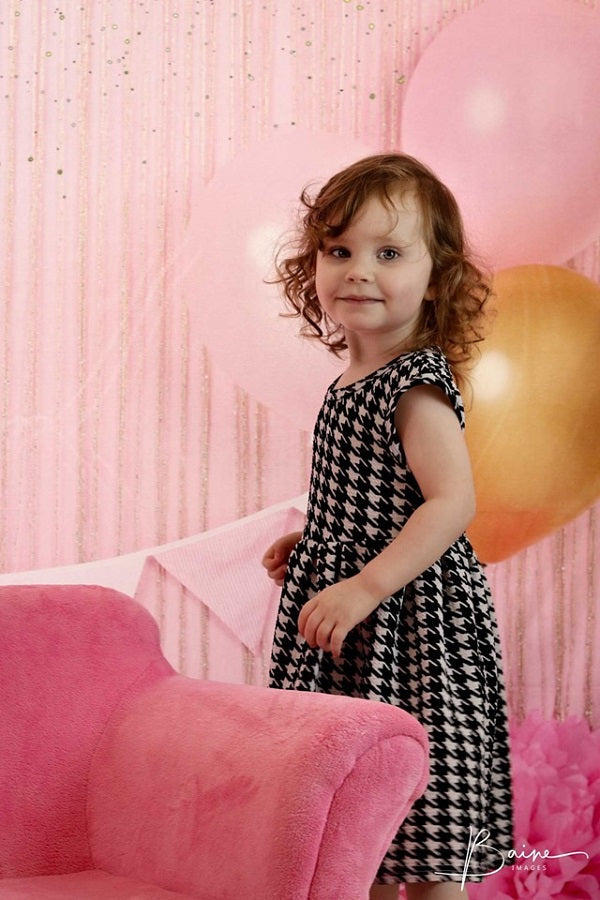 Kate rosa Geburtstag Glitter Hintergrund für Fotografie - Kate Backdrop.de