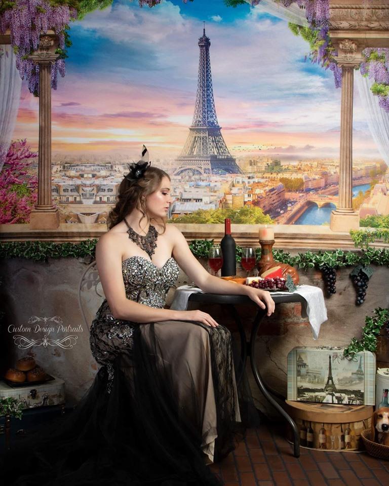 Kate Farbiger Blumen Hintergrund