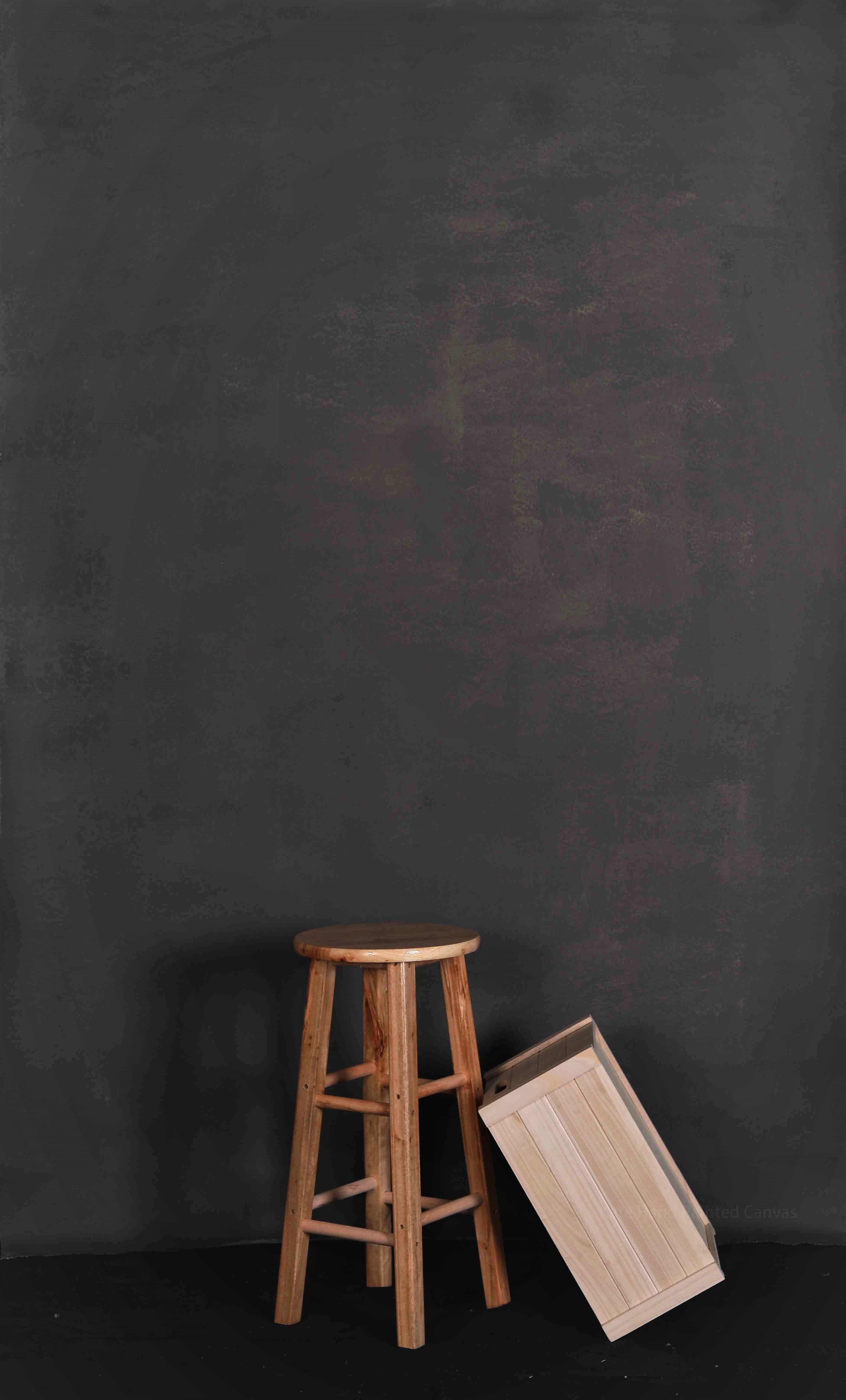 Kate handgemalte Leinwand Graue Textur Farbe Hintergrund - Kate Backdrop.de