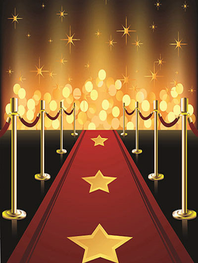 Katebackdrop:Kate Stage Luxury Red Carpet Wedding Backdrops Photography