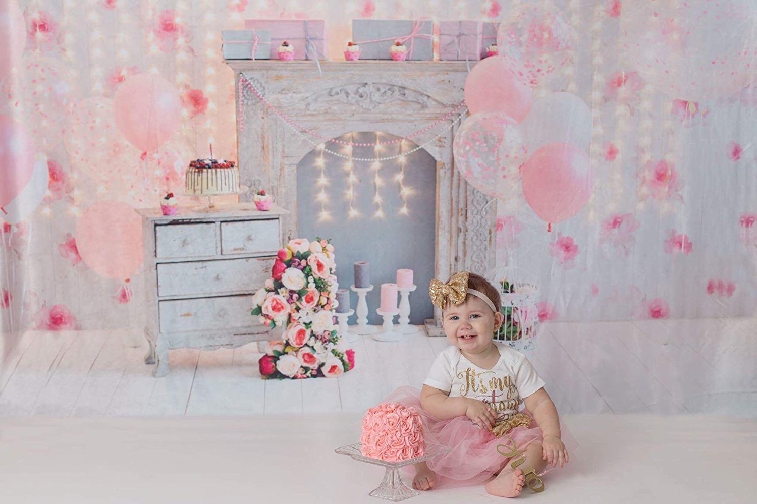 Katebackdrop:Kate Cake Smash For Party Photography 1st birthday Backdrop