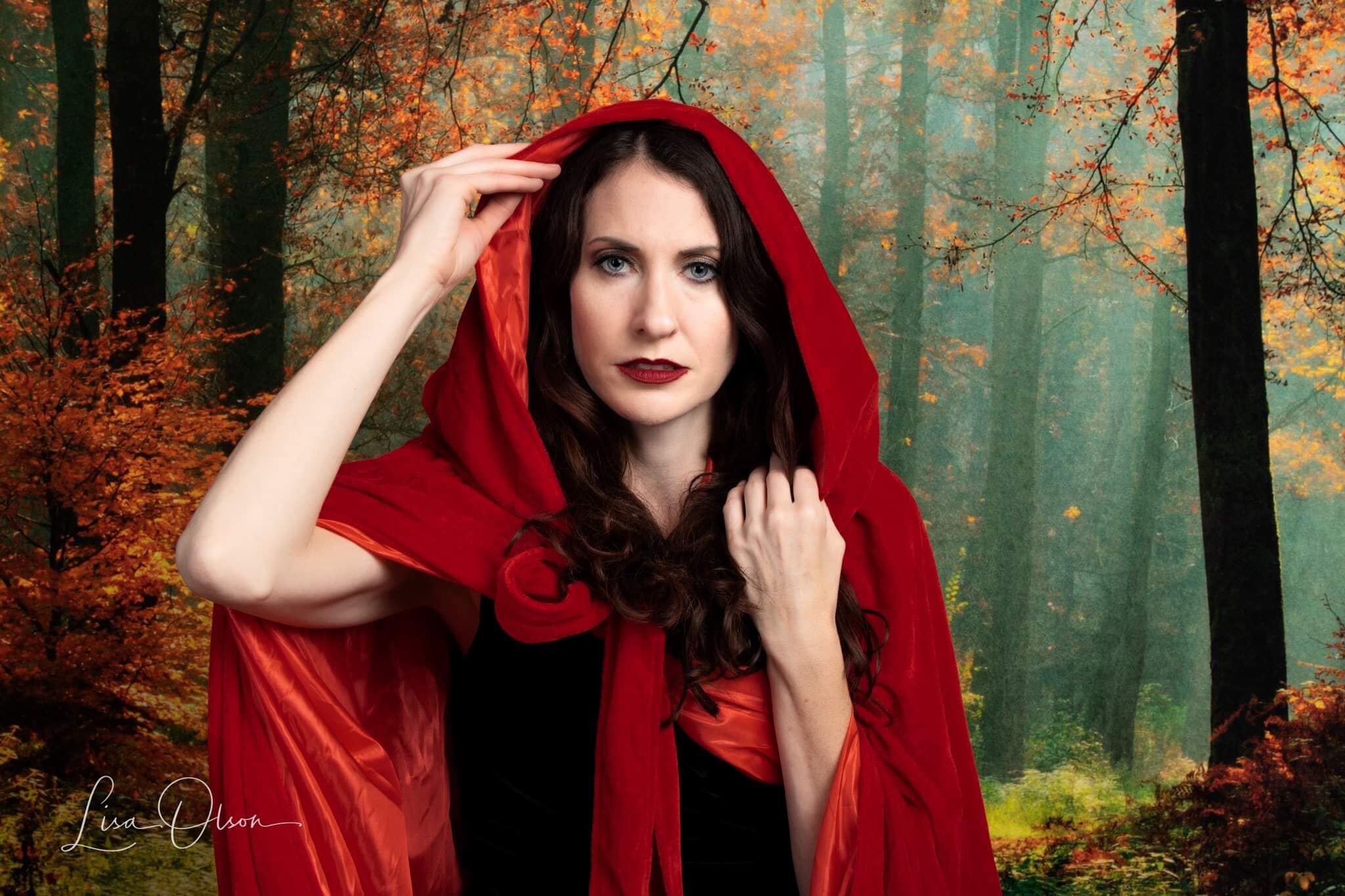Kate Herbst Wald Mit Ahorn Und Grünes Gras für Fotografie - Kate Backdrop.de