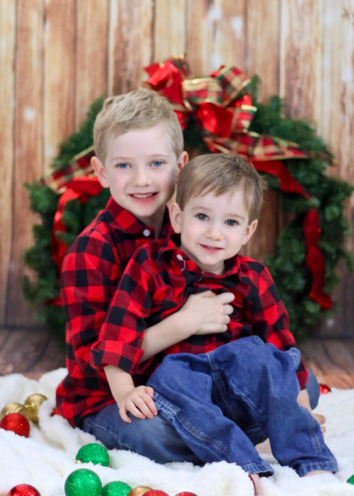 Katebackdrop:Kate Light Brown Wood Children Christmas Photography Backdrop