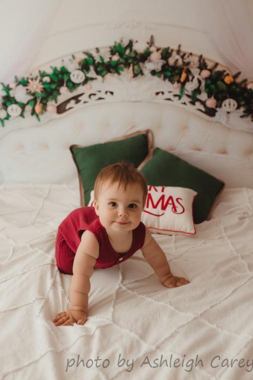 Katebackdrop£ºKate Christmas White Headboard Wreath Decoration Backdrop