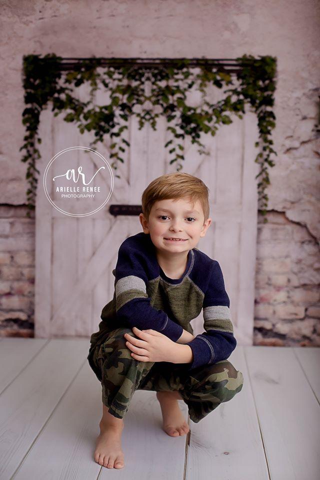 Katebackdrop£ºKate Spring/Easter Barn Door Backdrop for Photography