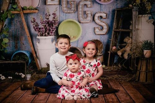 Kate Ei Ostern Hintergrund entworfen von Arica Kirby - Kate Backdrop.de