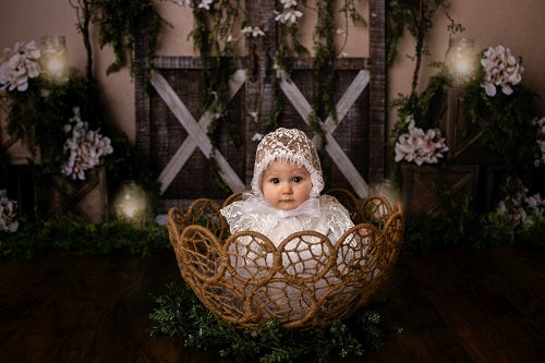 Kate Frühling Tür Manor Hintergrund Entworfen von Megan Leigh Photography - Kate Backdrop.de