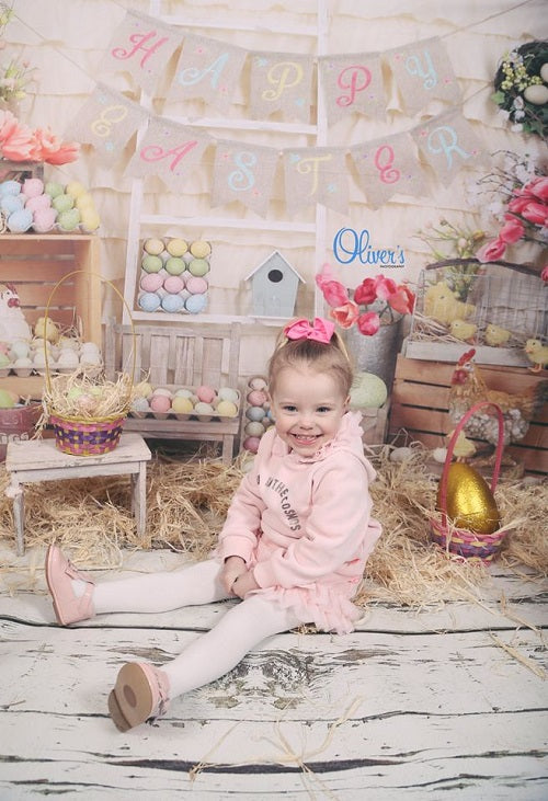 Kate Bunte Eier Fröhliche Ostern-Hintergrund - Kate Backdrop.de