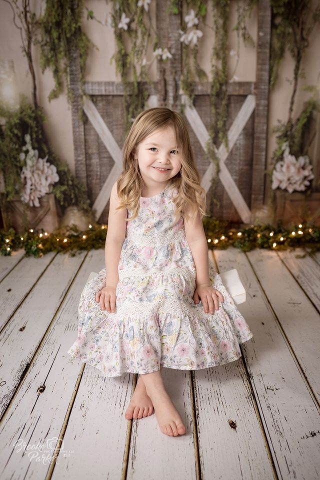 Kate Frühling Tür Manor Hintergrund Entworfen von Megan Leigh Photography - Kate Backdrop.de