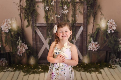 Kate Frühling Tür Manor Hintergrund Entworfen von Megan Leigh Photography - Kate Backdrop.de