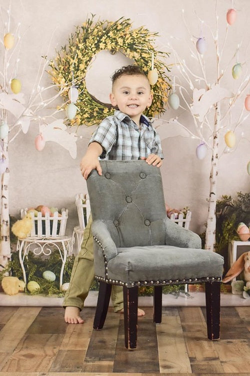 Kate Osterei Bäume Ostern Häschen Hintergrund Entworfen von Mandy Ringe Photography - Kate Backdrop.de