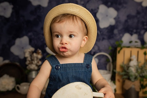 Kate Marine Blumen Frühlingshintergrund Entworfen von Mandy Ringe Photography - Kate Backdrop.de