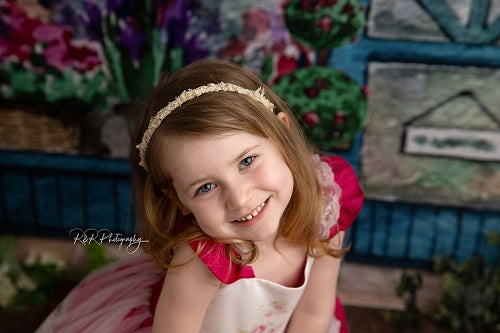 Kate Frühling Blumen Geschäft Hintergrund entworfen von Claire Photography - Kate Backdrop.de