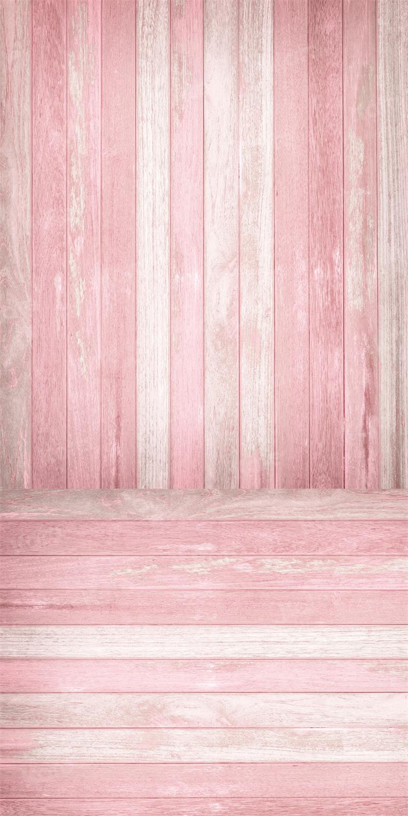 Kate Kombibackdrop Rosa Retro Holz Hintergrund - Kate Backdrop.de