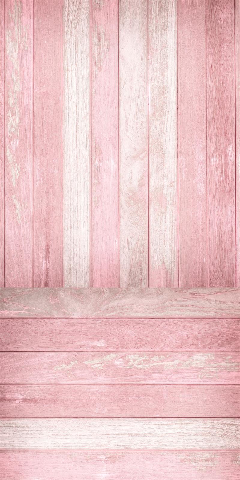 Kate Kombibackdrop Rosa Retro Holz Hintergrund - Kate Backdrop.de