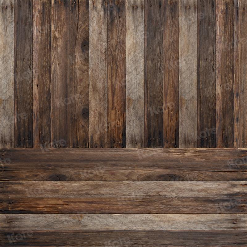 Kate Kombibackdrop Geburtstag Porträt Retro Holz Hintergrund - Kate Backdrop.de