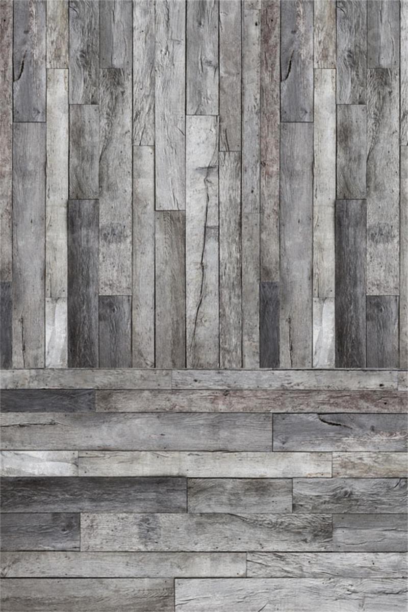 Kate Kombibackdrop Holz grau Hintergrund Retro - Kate Backdrop.de
