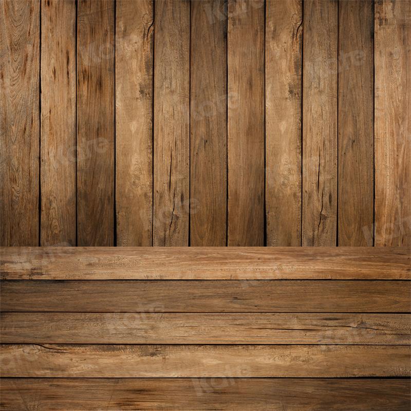 Kate Kombibackdrop Retro Braun Holz Hintergrund Porträt - Kate Backdrop.de