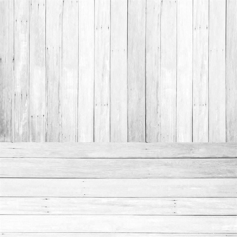 Kate Kombibackdrop Retro Weiß Holz Hintergrund Porträt - Kate Backdrop.de