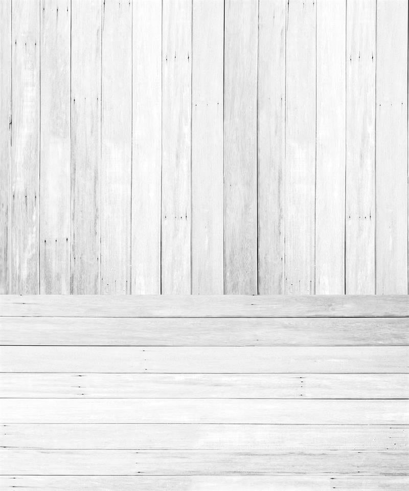 Kate Kombibackdrop Retro Weiß Holz Hintergrund Porträt - Kate Backdrop.de