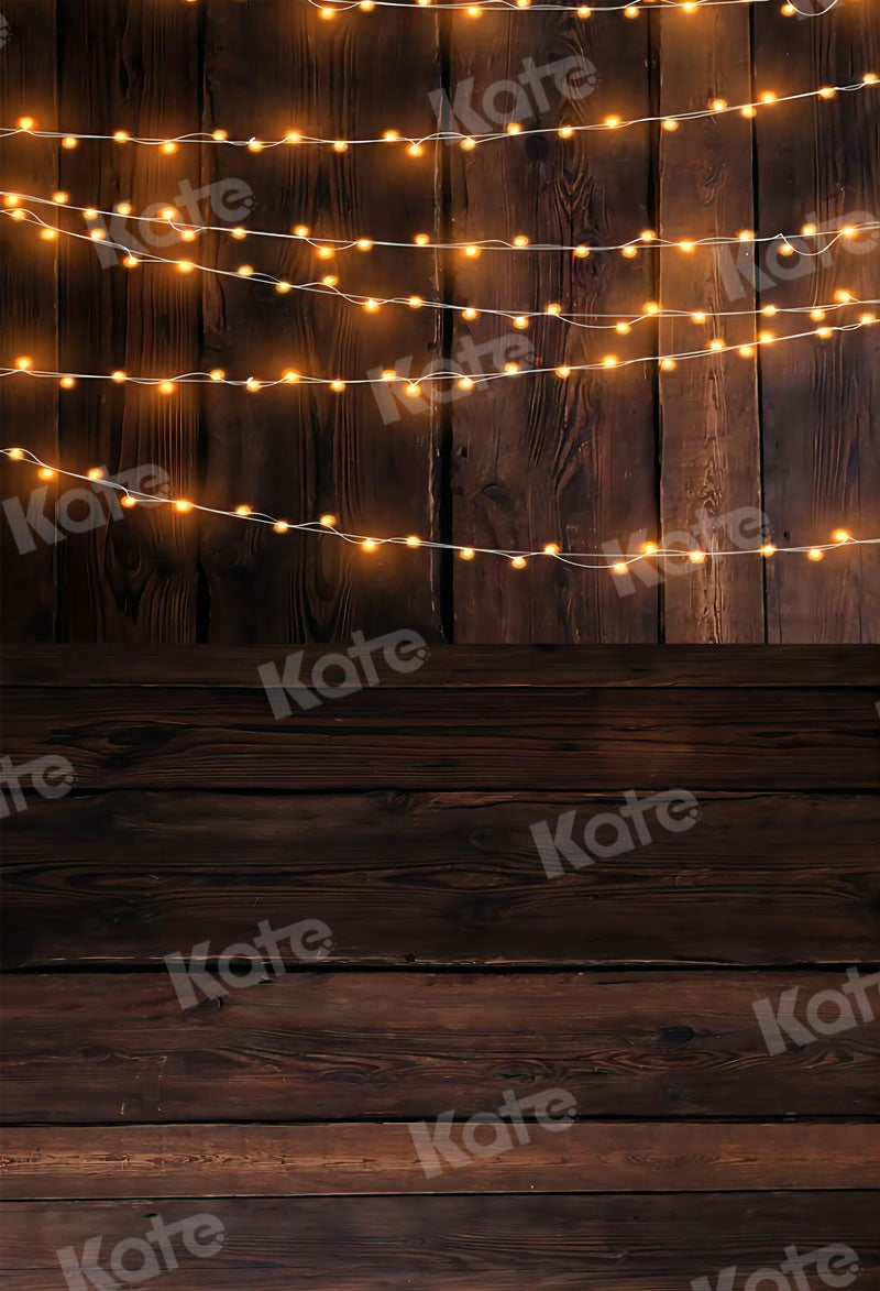 Kate Kombibackdrop Vintage Licht Holz Hintergrund für Fotografie