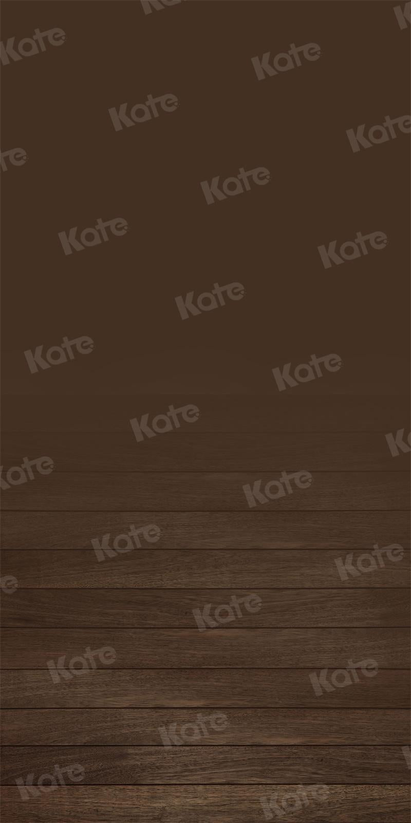 Kate Kombibackdrop braun Holz abstrakt Porträt Hintergrund - Kate Backdrop.de