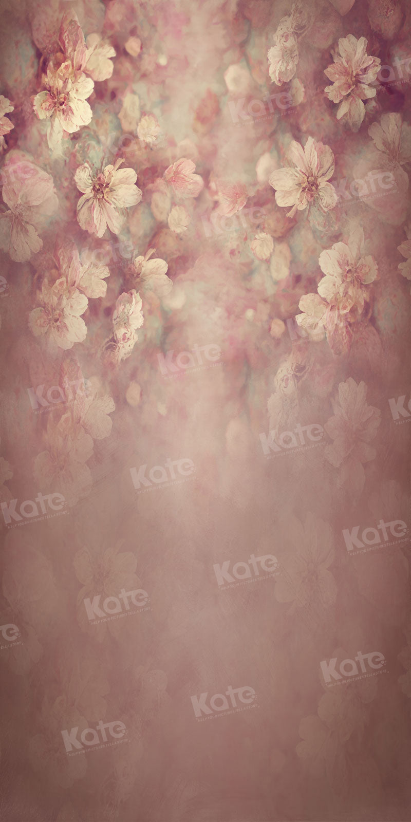 Kate Floral Fine Art Backdrop für Fotografie