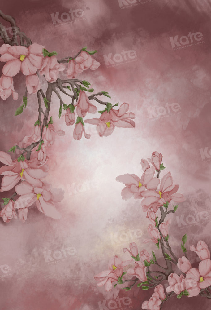 Kate Frühling Fine Art Pink Floral Hintergrund von GQ - Kate Backdrop.de