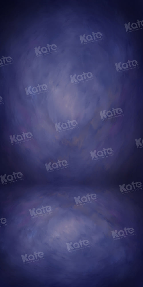 Kate Abstrakter Traum Dunkelblau/Violett Hintergrund von GQ - Kate Backdrop.de