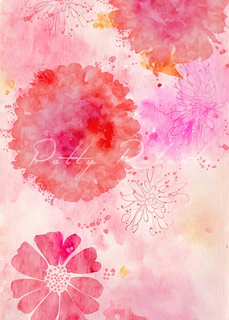 Kate Blühender Segen Kunsthintergrund von Patty Roberts - Kate Backdrop.de