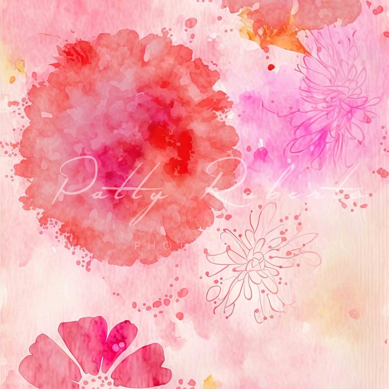 Kate Blühender Segen Kunsthintergrund von Patty Roberts - Kate Backdrop.de