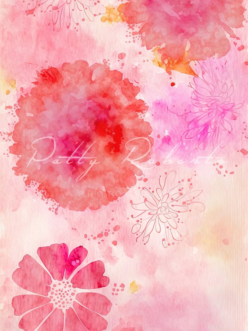 Kate Blühender Segen Kunsthintergrund von Patty Roberts - Kate Backdrop.de