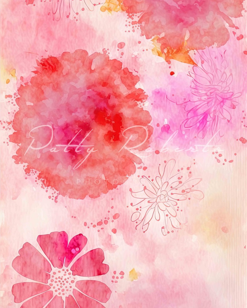 Kate Blühender Segen Kunsthintergrund von Patty Roberts - Kate Backdrop.de