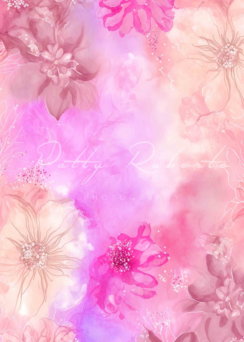 Kate Fine Art Pastell Paradies Hintergrund von Patty Roberts - Kate Backdrop.de