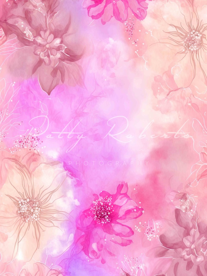 Kate Fine Art Pastell Paradies Hintergrund von Patty Roberts - Kate Backdrop.de