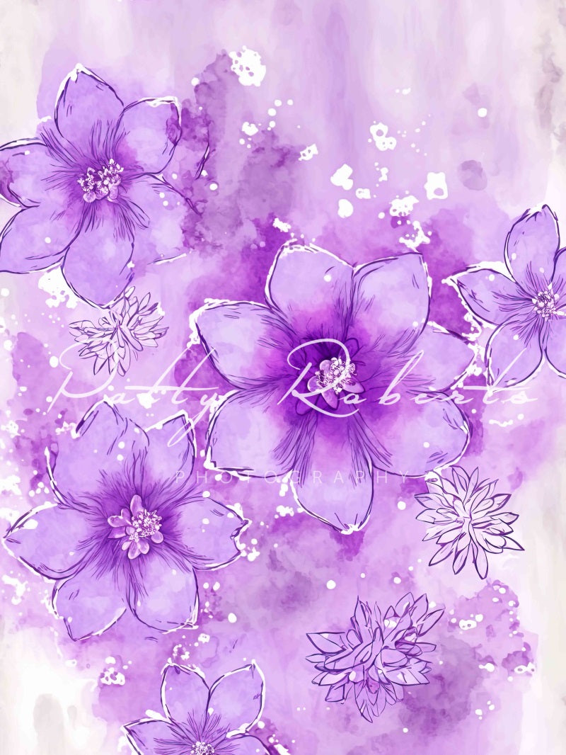 Kate Bloom of Innocence Fine Art Floraler Hintergrund von Patty Roberts - Kate Backdrop.de