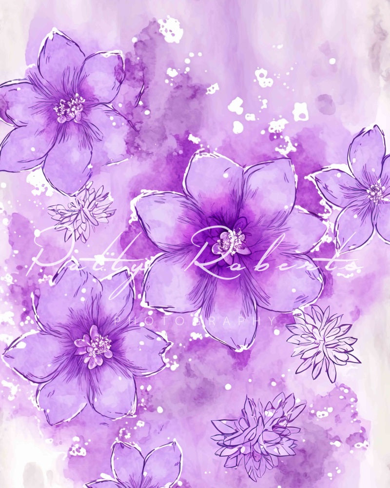 Kate Bloom of Innocence Fine Art Floraler Hintergrund von Patty Roberts - Kate Backdrop.de