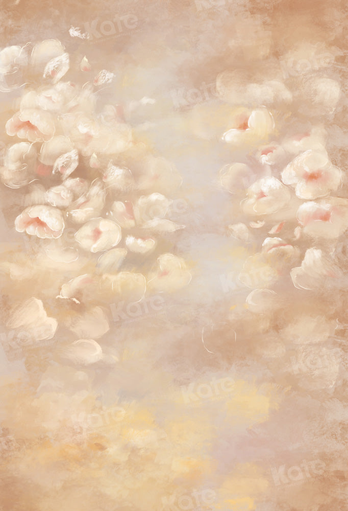 Kate Muttertag Gelb Abstrakte Blume Hintergrund für Fotografie - Kate Backdrop.de