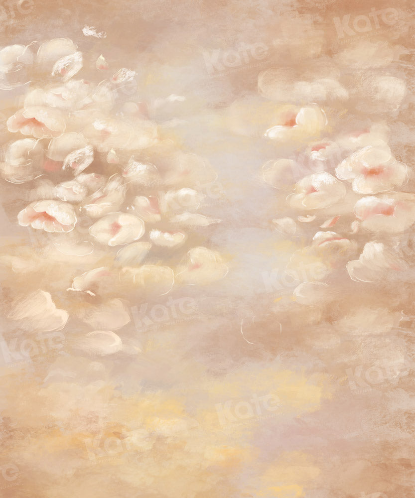 Kate Muttertag Gelb Abstrakte Blume Hintergrund für Fotografie - Kate Backdrop.de