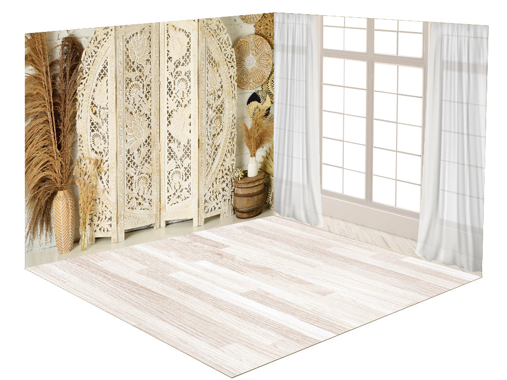 Kate Boho Screen Fenster Zimmer Set(8ftx8ft&10ftx8ft&8ftx10ft) - Kate Backdrop.de