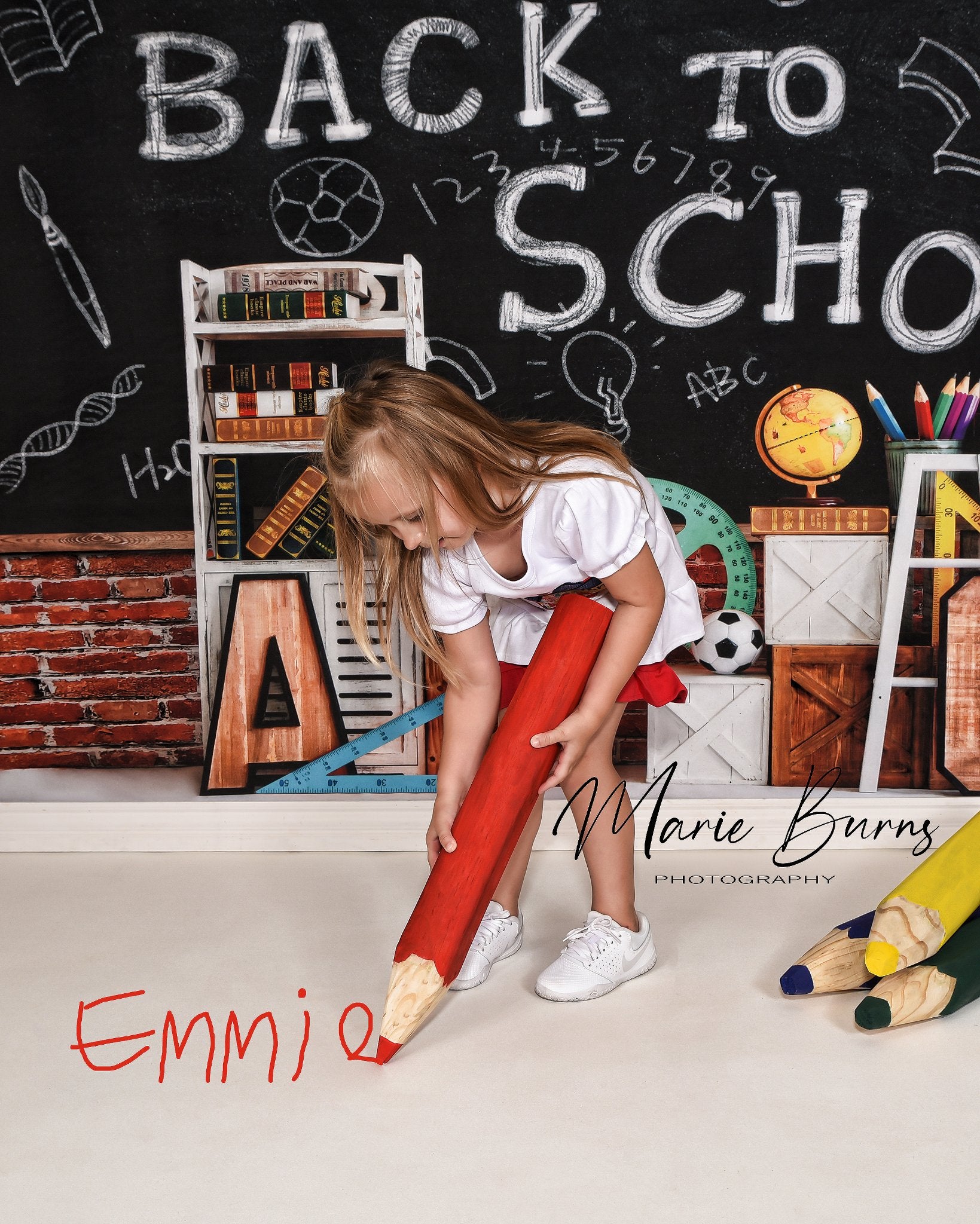 Kate Schule schulanfang Tafel Hintergrund von Emetselch - Kate Backdrop.de