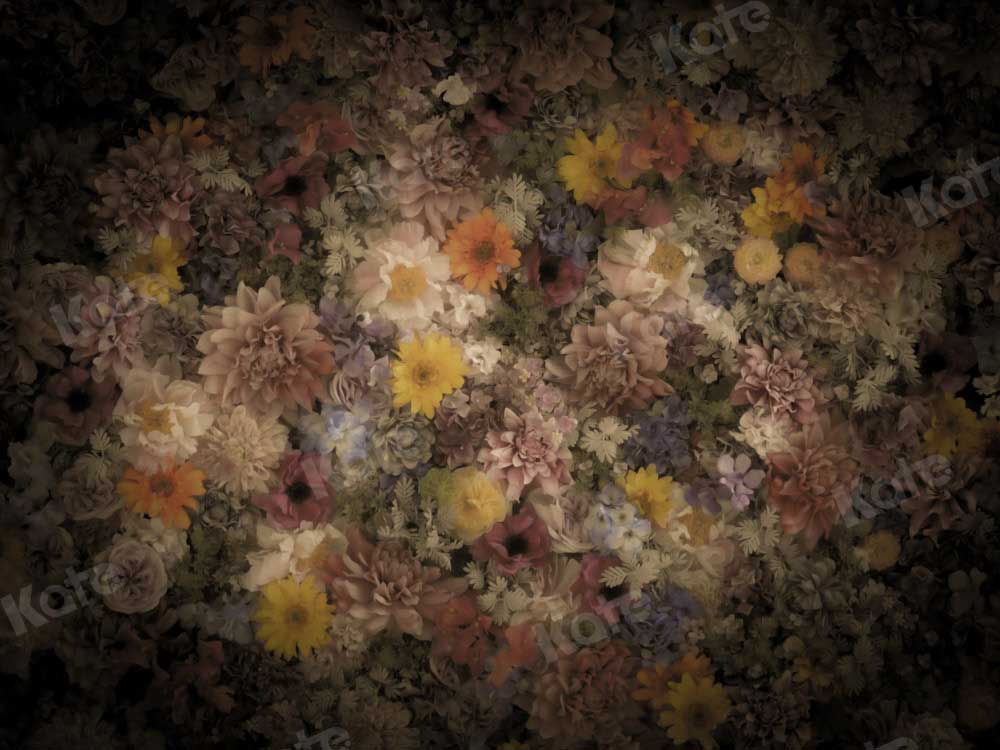 Kate Fine Art Mädchen Hintergrund Blumen von Chain Photography - Kate Backdrop.de