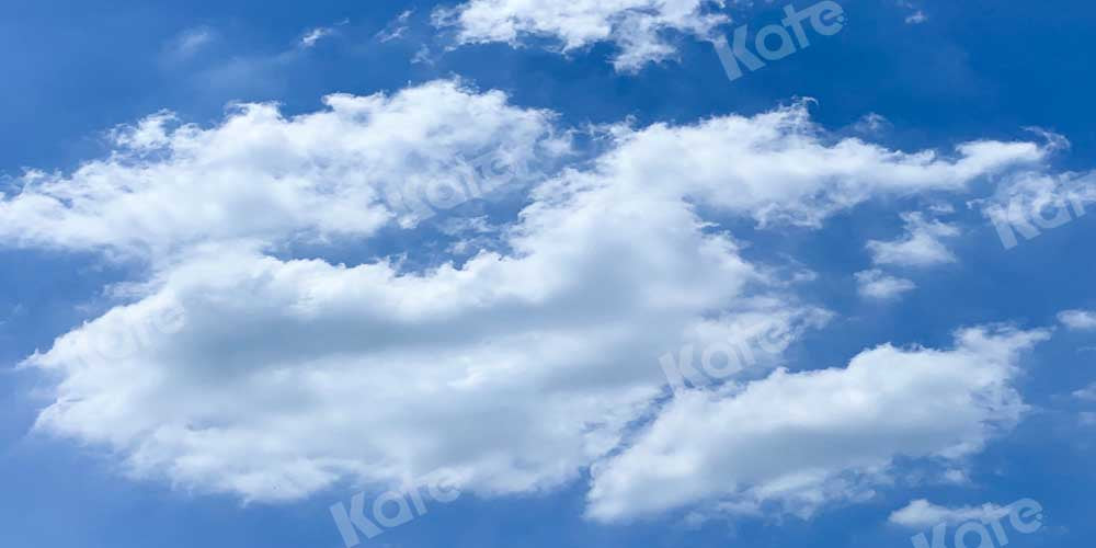 Kate Landschaft Hintergrund Blauer Himmel von Emetselch - Kate Backdrop.de