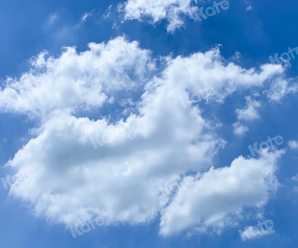 Kate Landschaft Hintergrund Blauer Himmel von Emetselch - Kate Backdrop.de