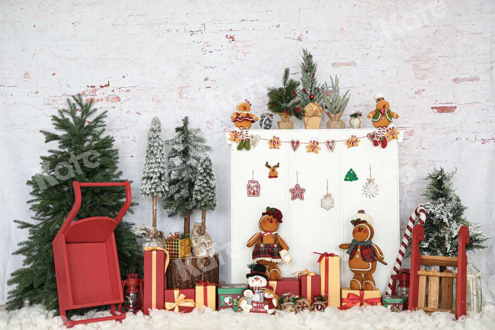 Kate Weihnachten Weihnachtsgeschenke Mauer Hintergrund von Emetselch - Kate Backdrop.de