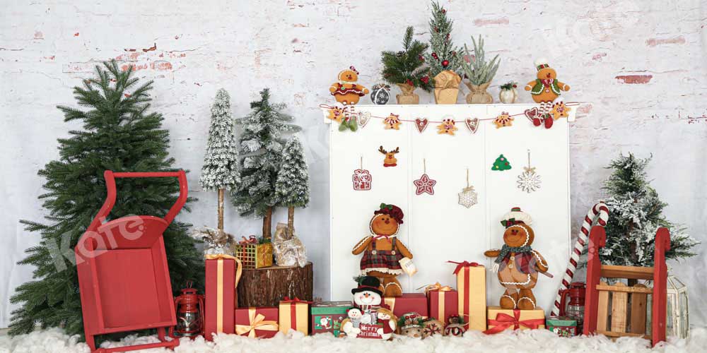 Kate Weihnachten Weihnachtsgeschenke Mauer Hintergrund von Emetselch - Kate Backdrop.de